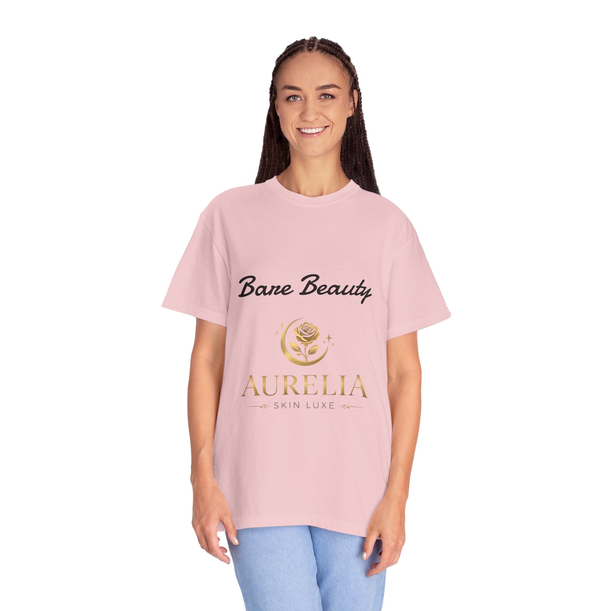 Aurelia Skin Luxe 'Bare Beauty' Logo T‑Shirt