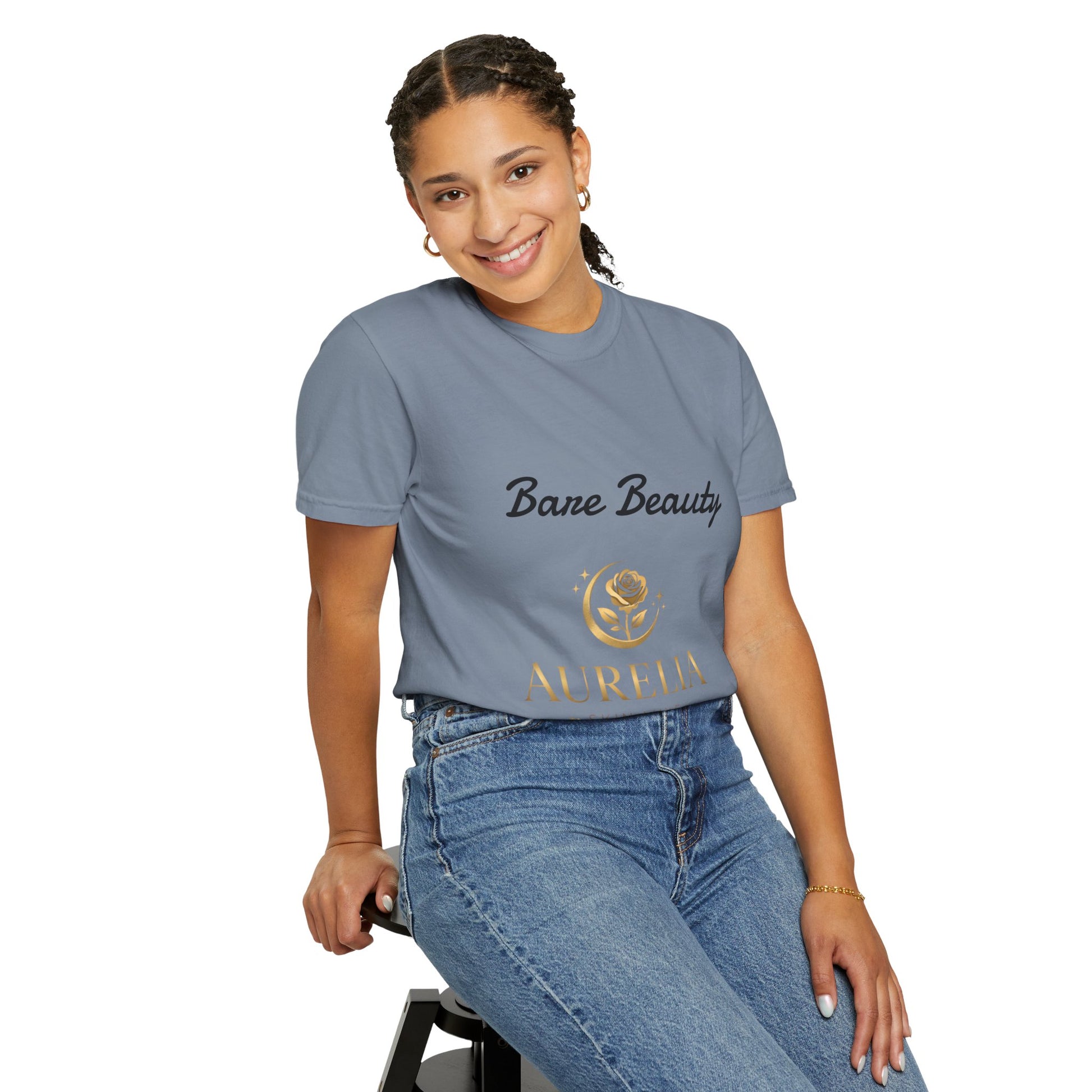 Aurelia Skin Luxe 'Bare Beauty' Logo T‑Shirt