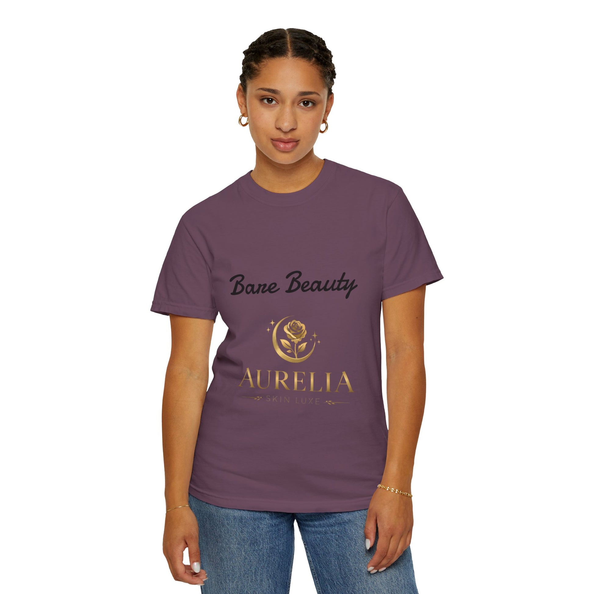 Aurelia Skin Luxe 'Bare Beauty' Logo T‑Shirt