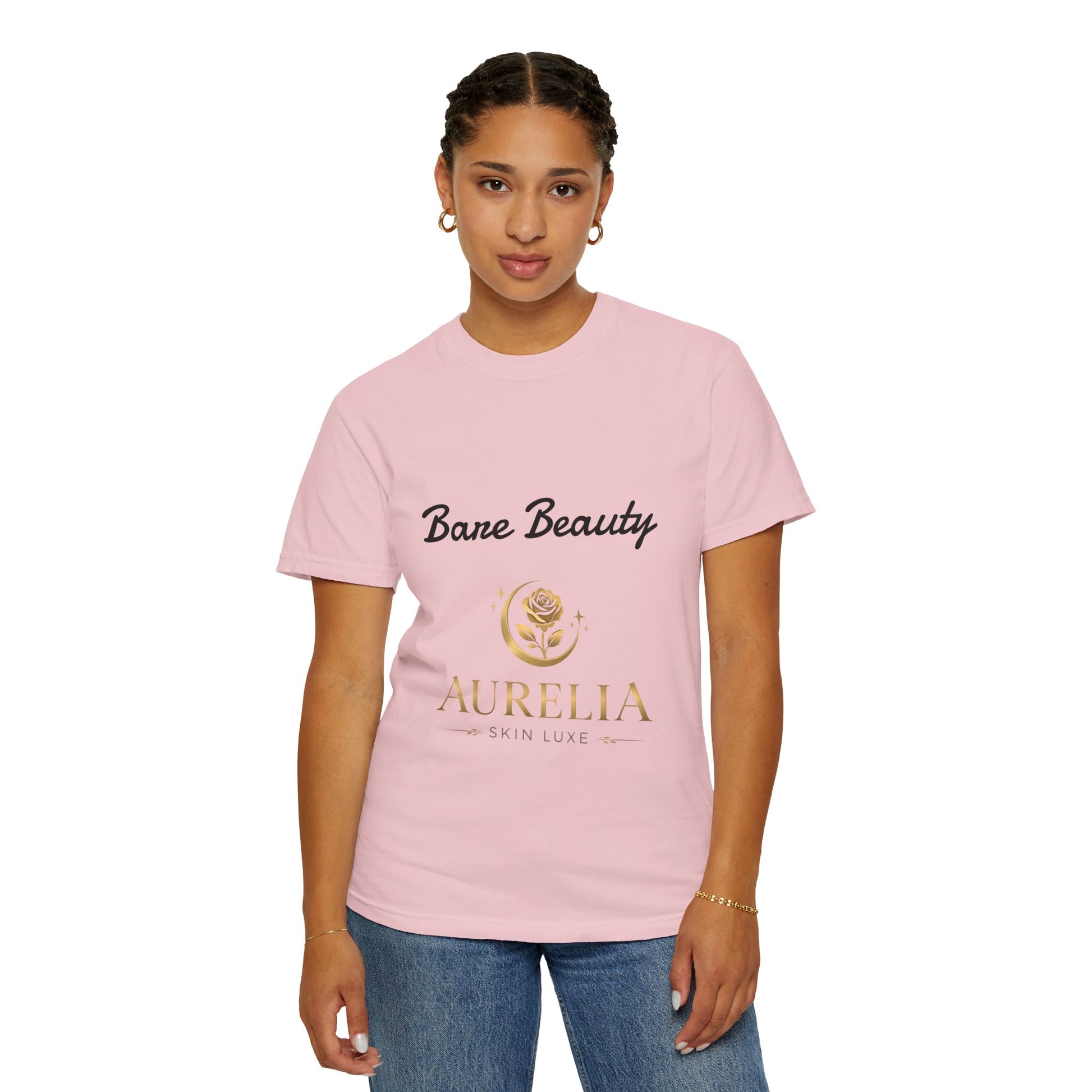 Aurelia Skin Luxe 'Bare Beauty' Logo T‑Shirt