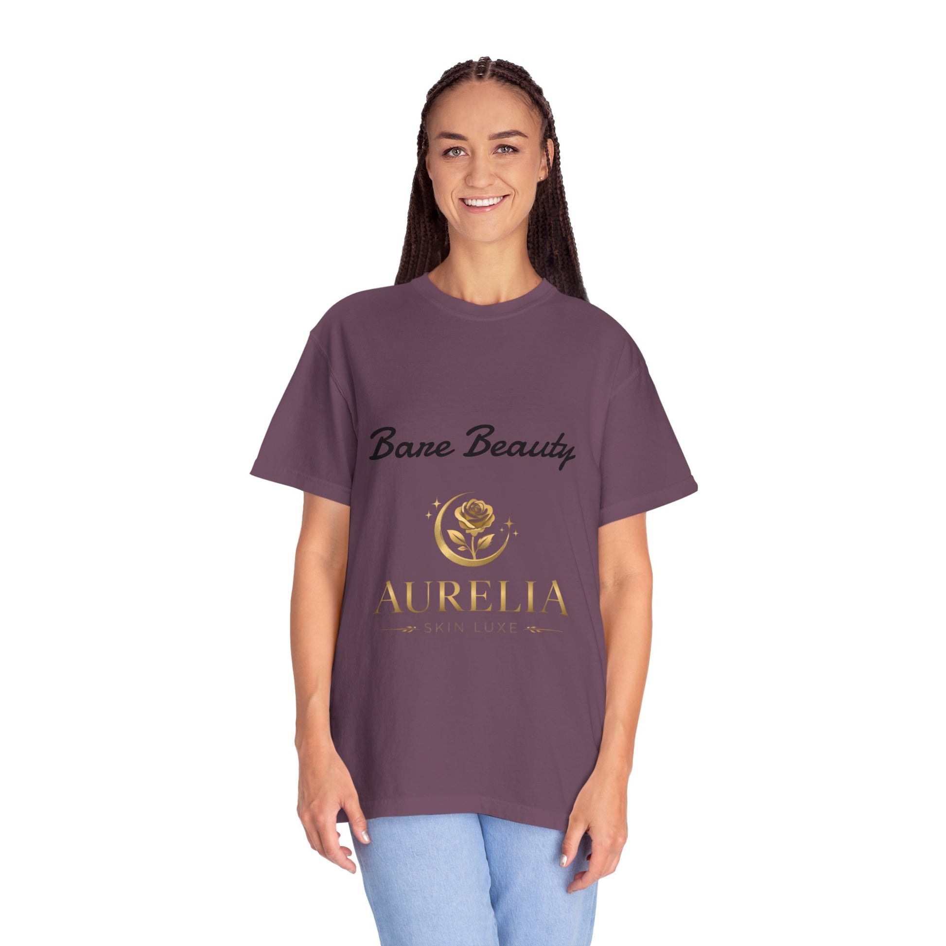 Aurelia Skin Luxe 'Bare Beauty' Logo T‑Shirt