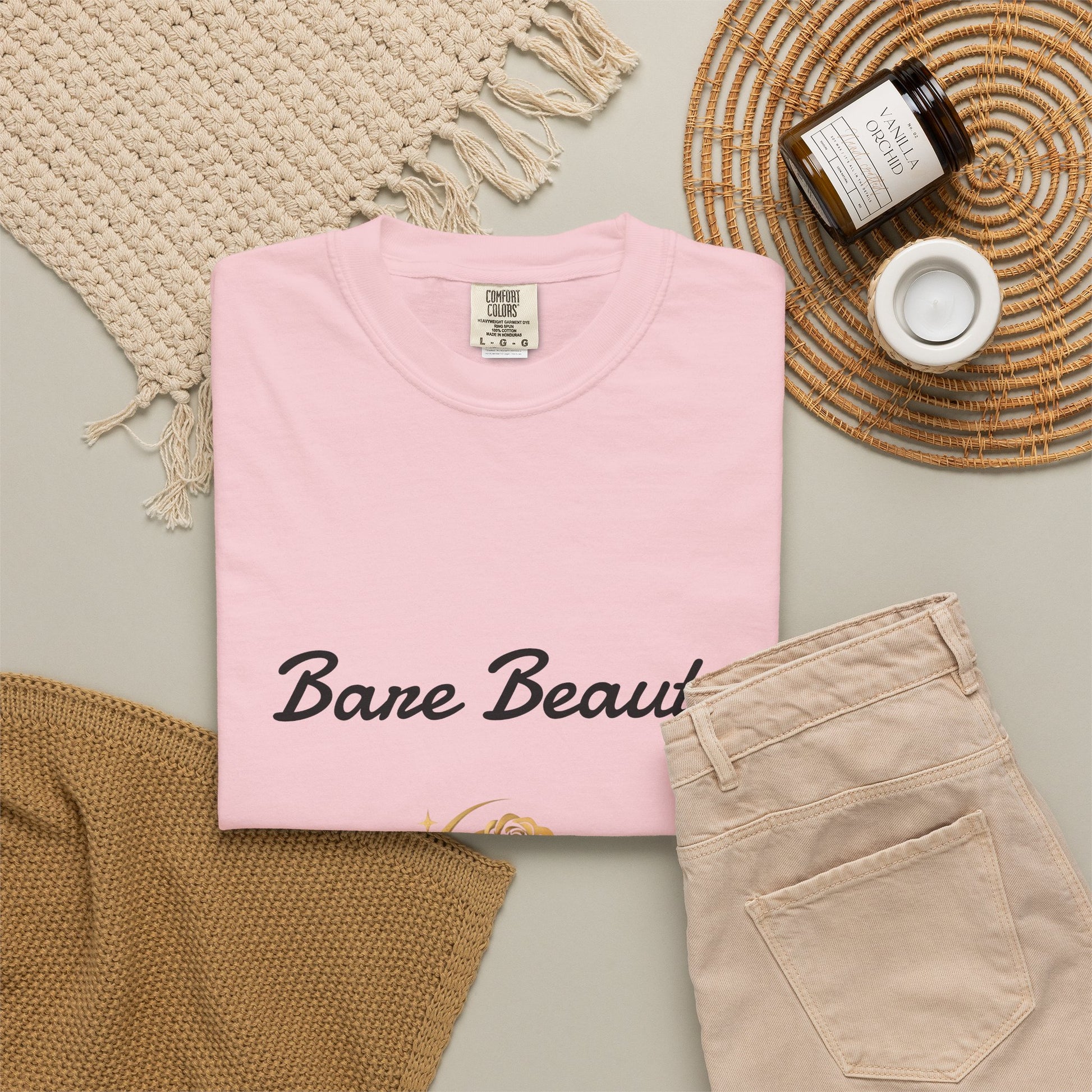 Aurelia Skin Luxe 'Bare Beauty' Logo T‑Shirt