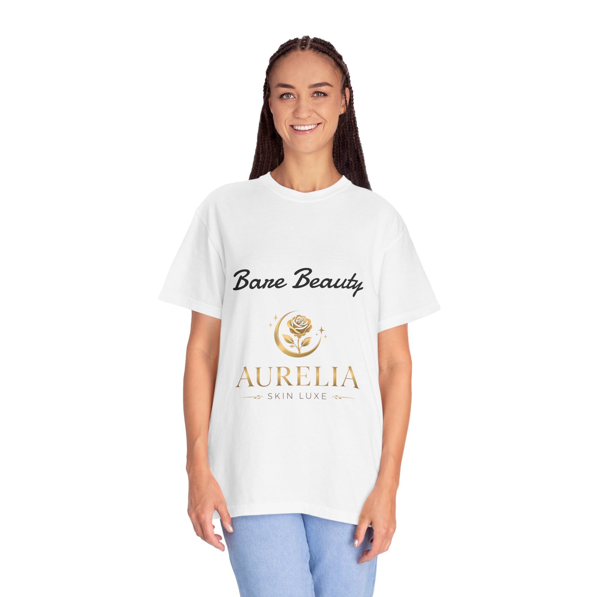 Aurelia Skin Luxe 'Bare Beauty' Logo T‑Shirt