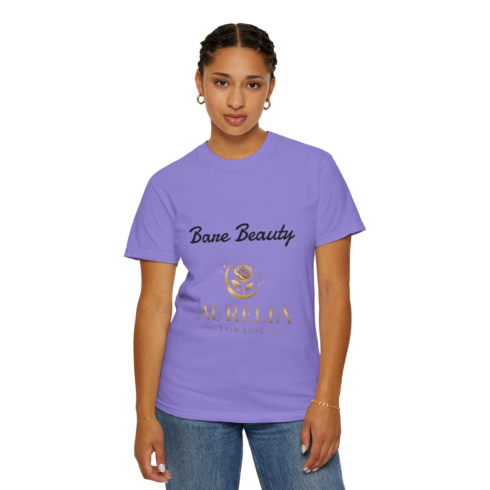 Aurelia Skin Luxe 'Bare Beauty' Logo T‑Shirt