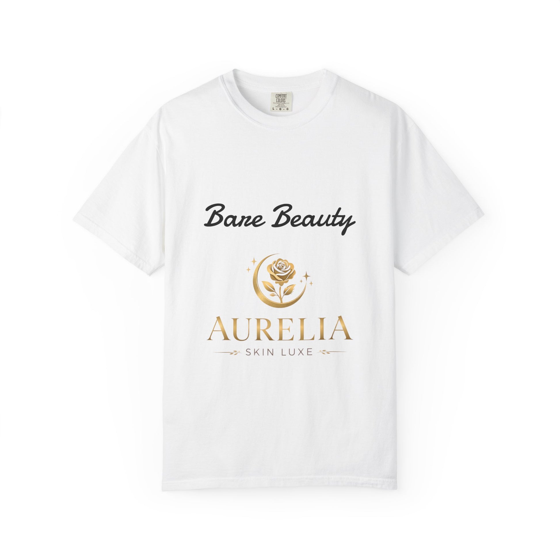 Aurelia Skin Luxe 'Bare Beauty' Logo T‑Shirt