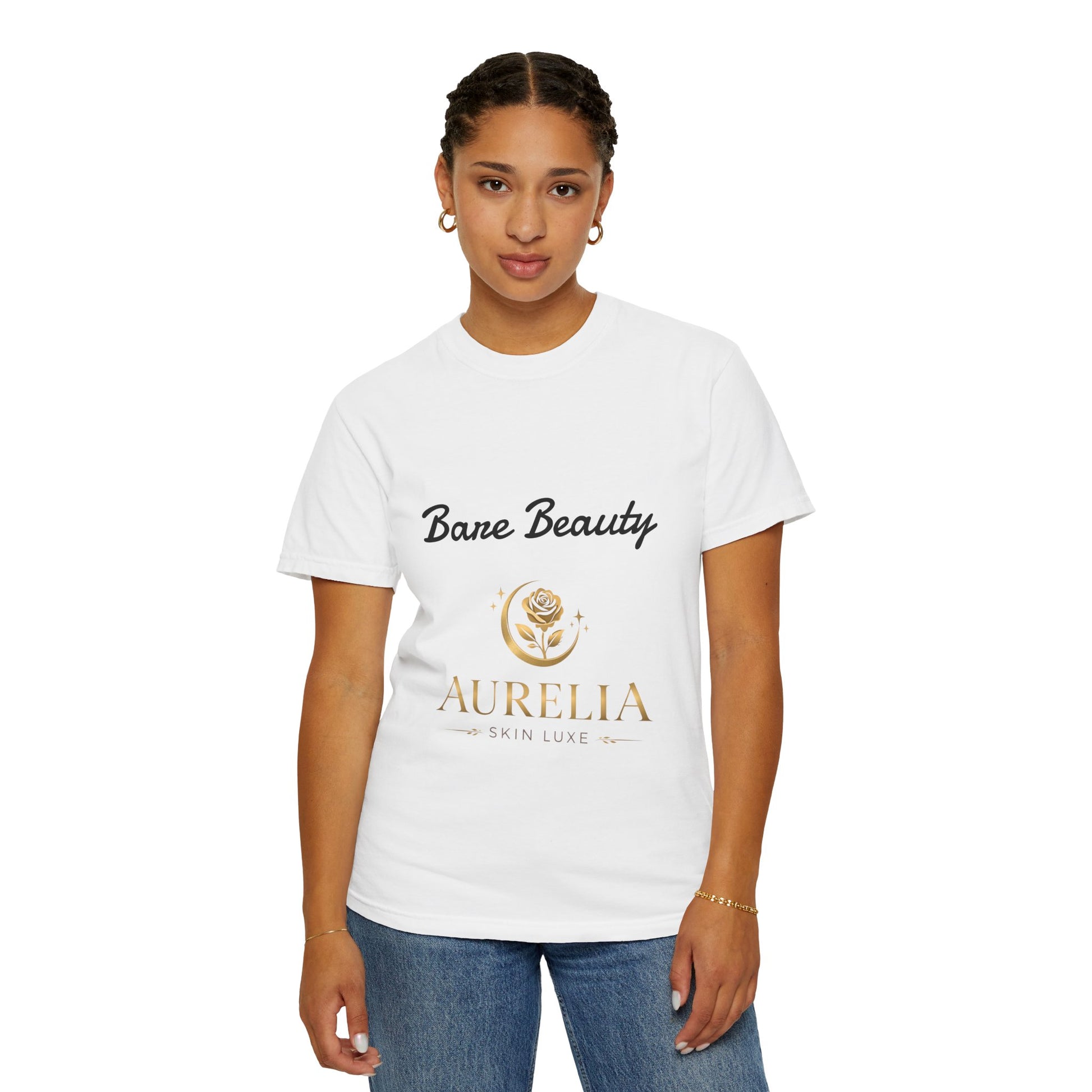 Aurelia Skin Luxe 'Bare Beauty' Logo T‑Shirt