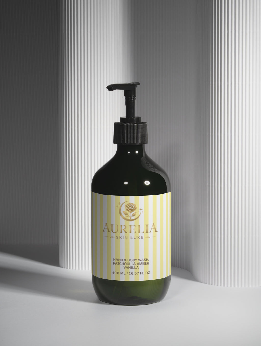Hand & Body Wash – Patchouli & Amber Vanilla, 490ml