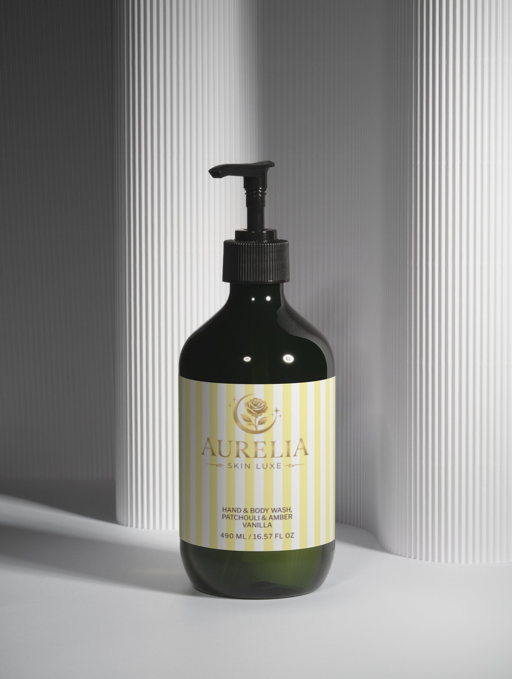 Hand & Body Wash – Patchouli & Amber Vanilla, 490ml