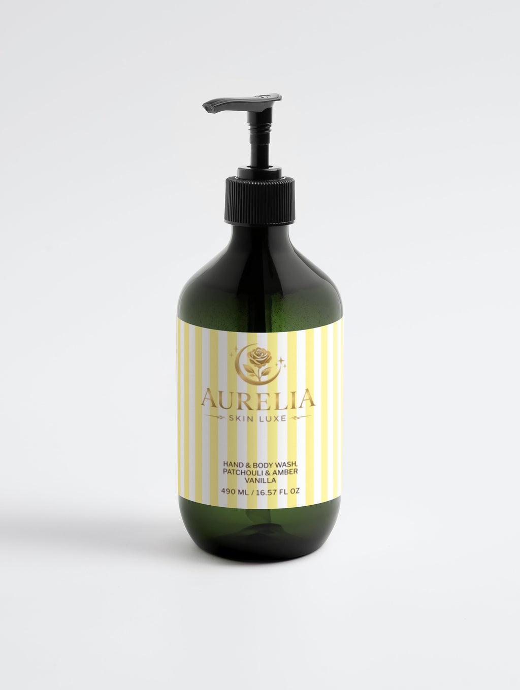 Hand & Body Wash – Patchouli & Amber Vanilla, 490ml