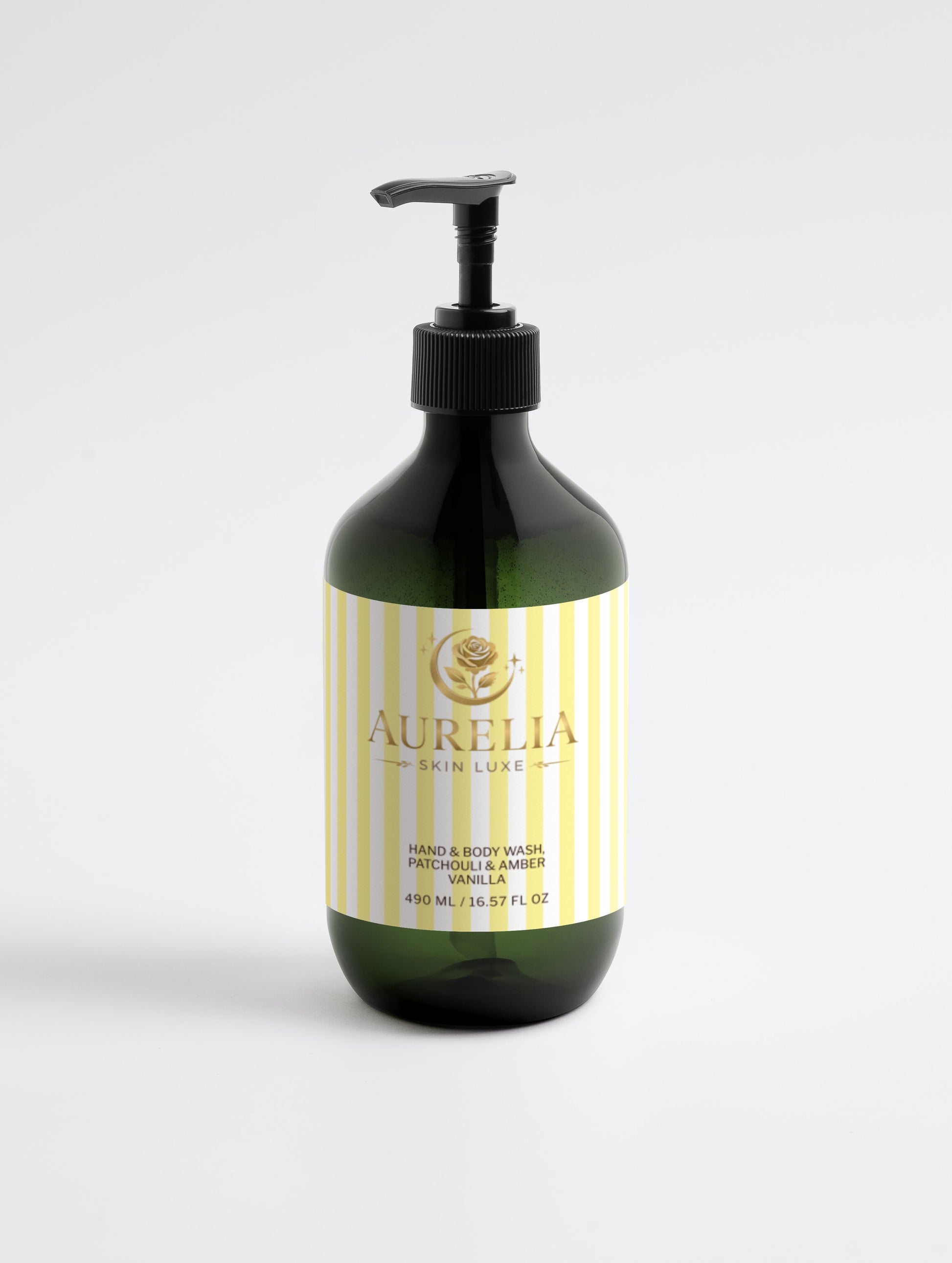 Hand & Body Wash – Patchouli & Amber Vanilla, 490ml