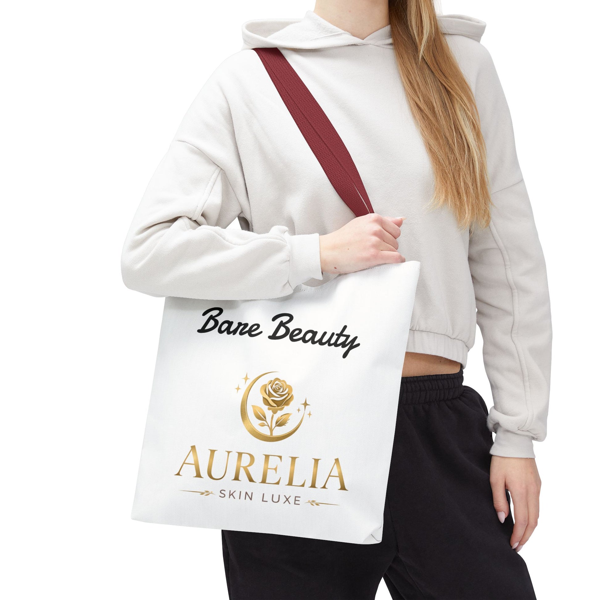 Aurelia Skin Luxe 'Bare Beauty' Logo Tote Bag