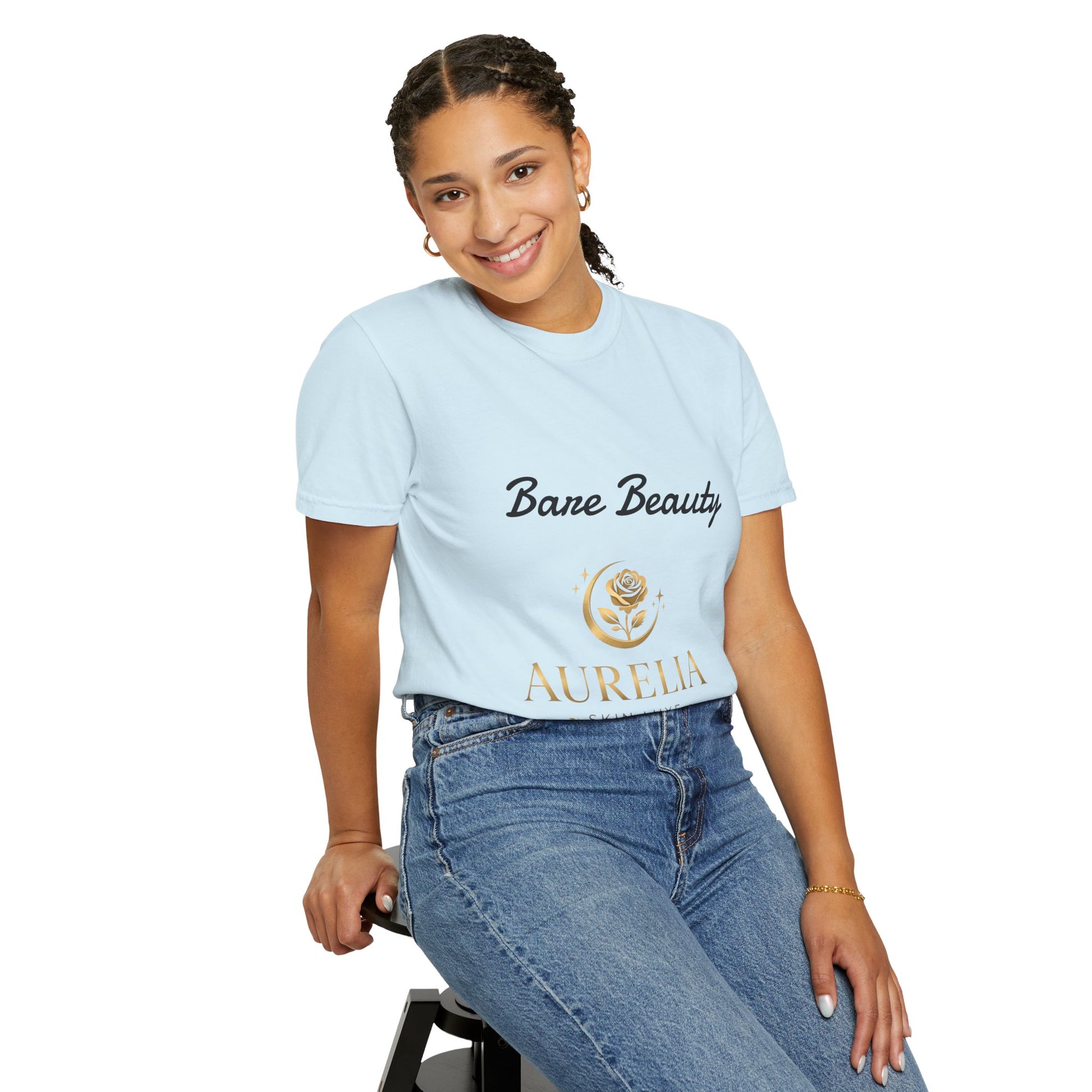 Aurelia Skin Luxe 'Bare Beauty' Logo T‑Shirt
