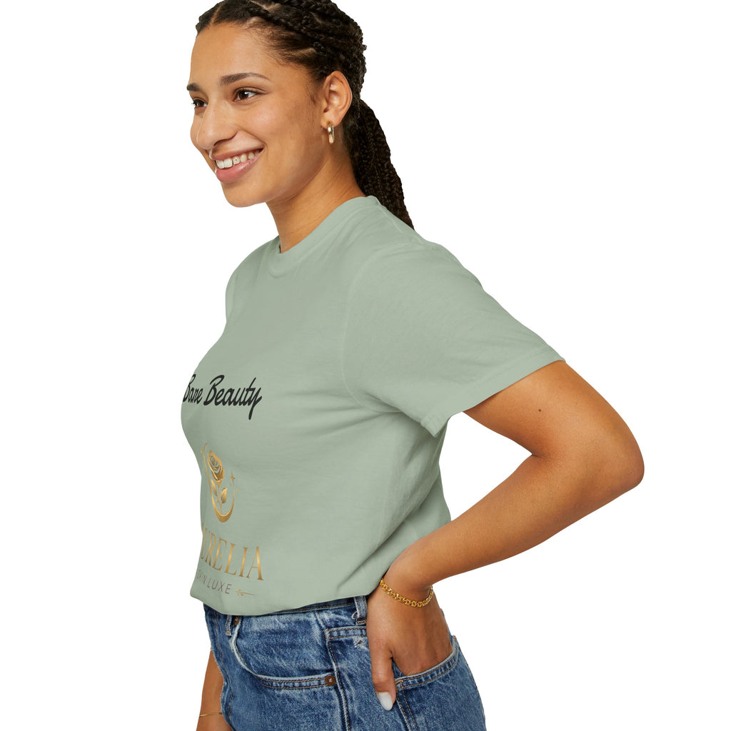 Aurelia Skin Luxe 'Bare Beauty' Logo T‑Shirt