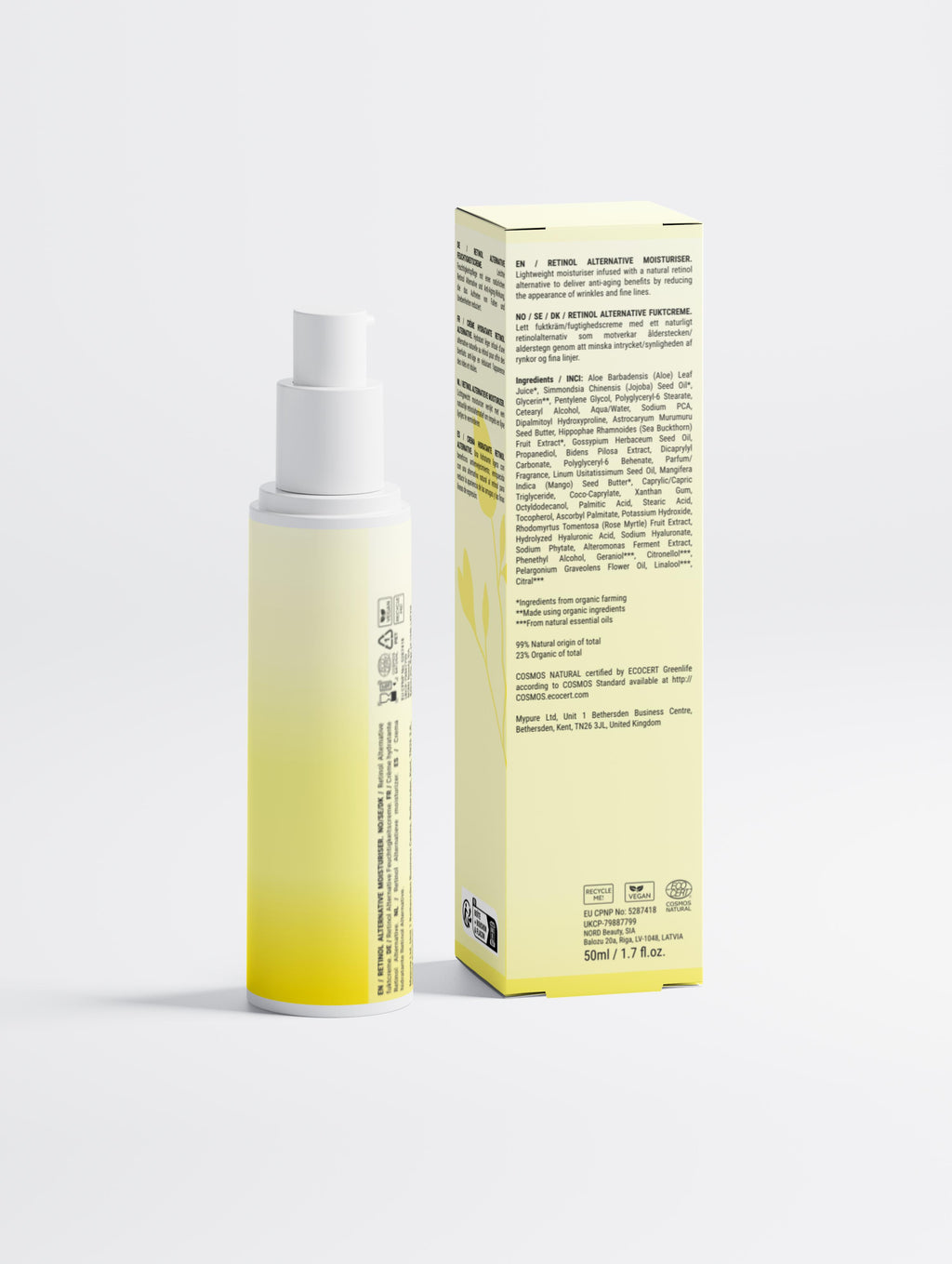 Retinol Alternative Moisturiser - Aurelia Skin Luxe