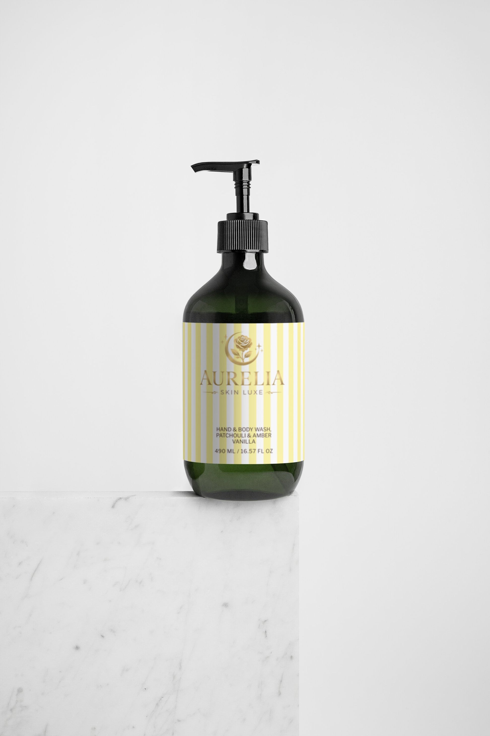 Hand & Body Wash – Patchouli & Amber Vanilla, 490ml