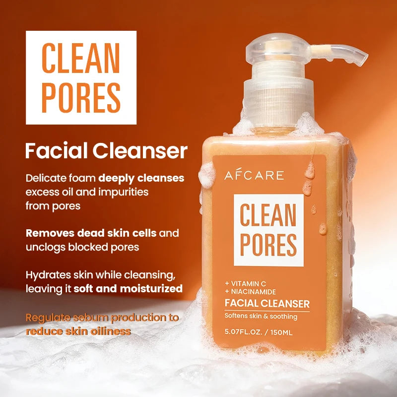 Vitamin C Facial Cleanser – Hydrating 150 ml Face Wash