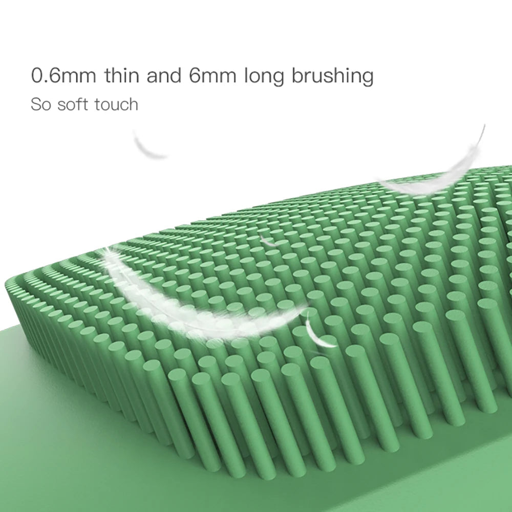 Mini Sonic Electric Facial Cleansing Brush – IPX7 Waterproof, Deep Pore Cleansing & Exfoliating Massager