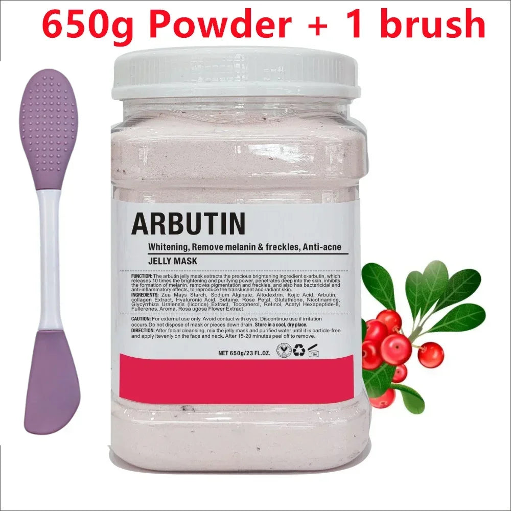 B- arbutin Color Chamomile Hyaluronic Acid Jelly Face Mask Powder 650g
