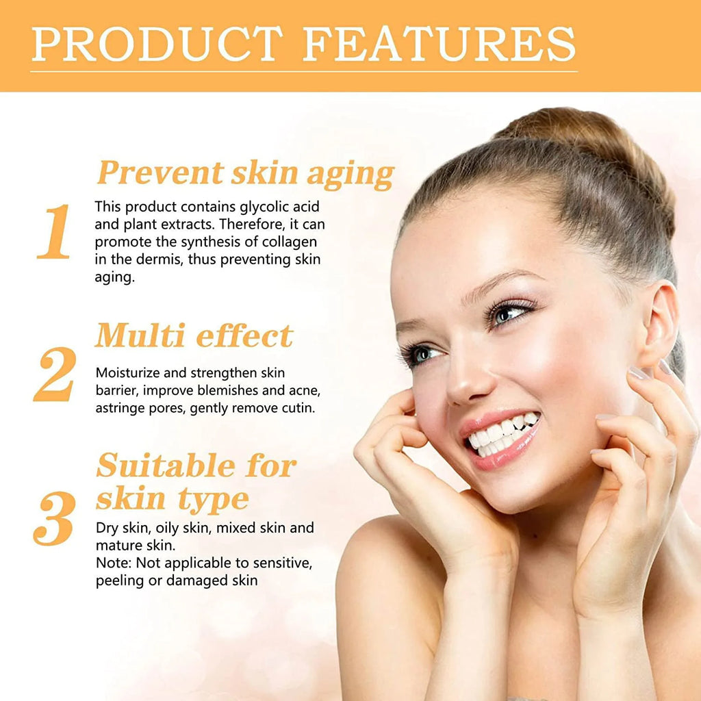 Glycolic Acid 7% Exfoliating Face Toner 100 ml