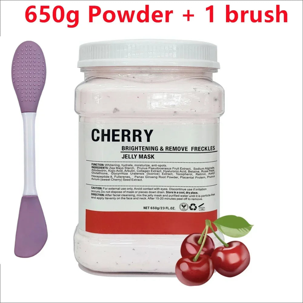 B- Cherry Color Chamomile Hyaluronic Acid Jelly Face Mask Powder 650g
