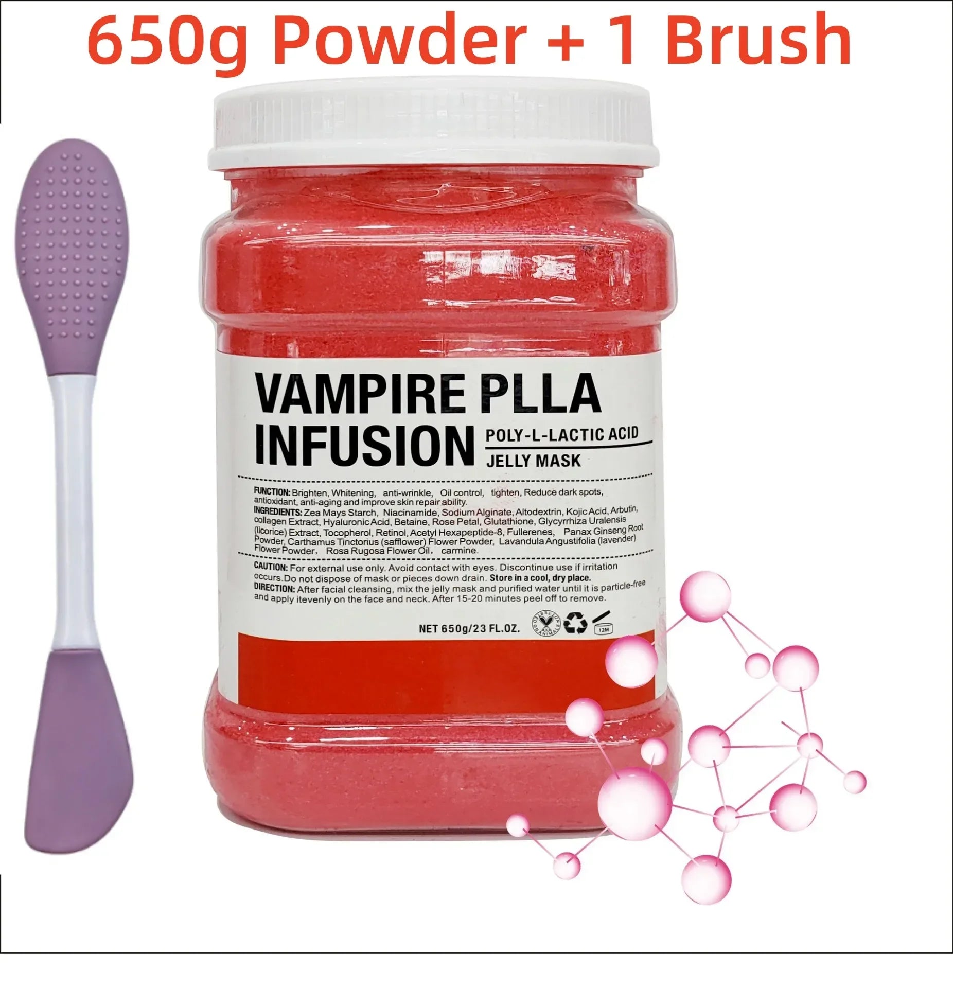 B- Vampire Color Chamomile Hyaluronic Acid Jelly Face Mask Powder 650g