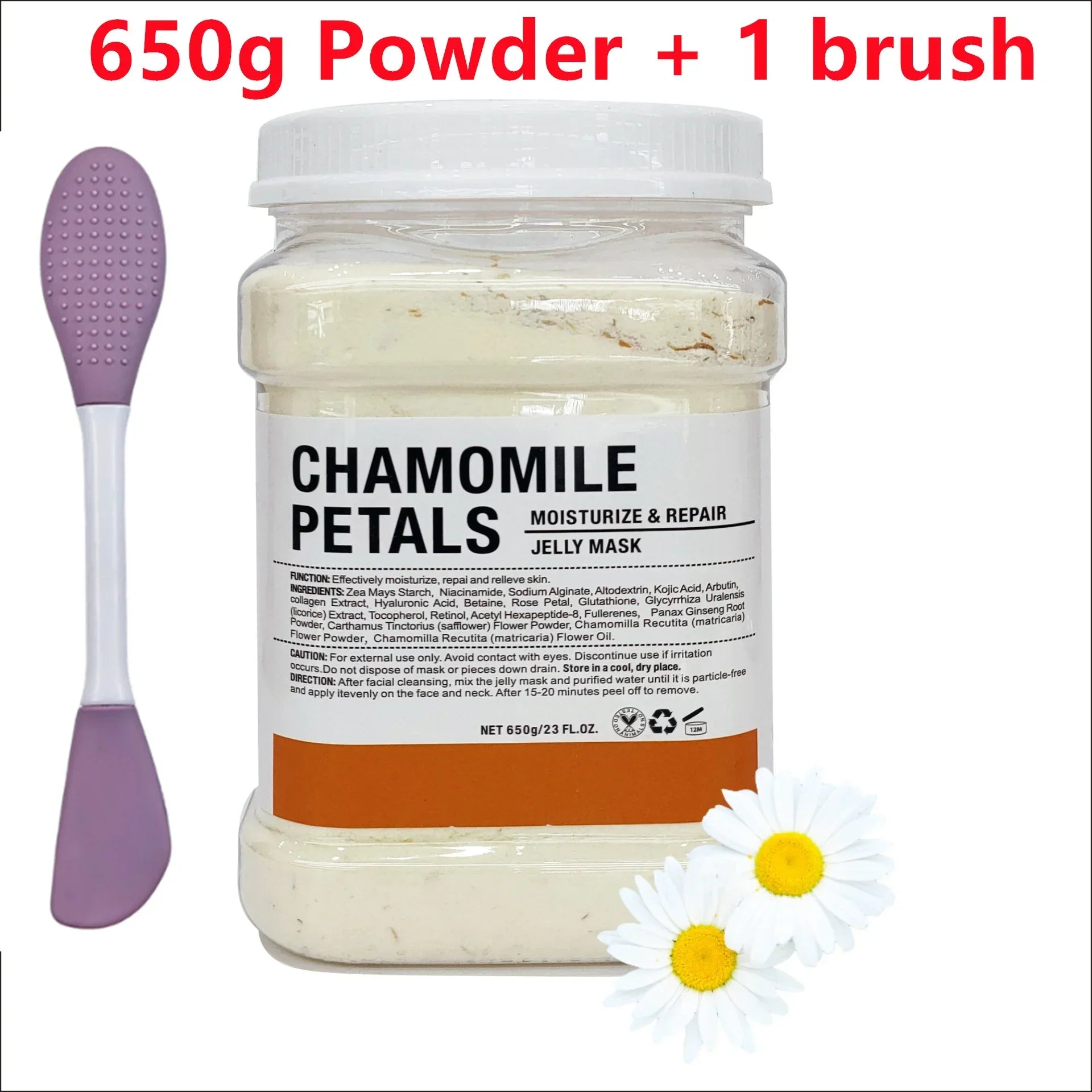 B- Chamomile Color Chamomile Hyaluronic Acid Jelly Face Mask Powder 650g