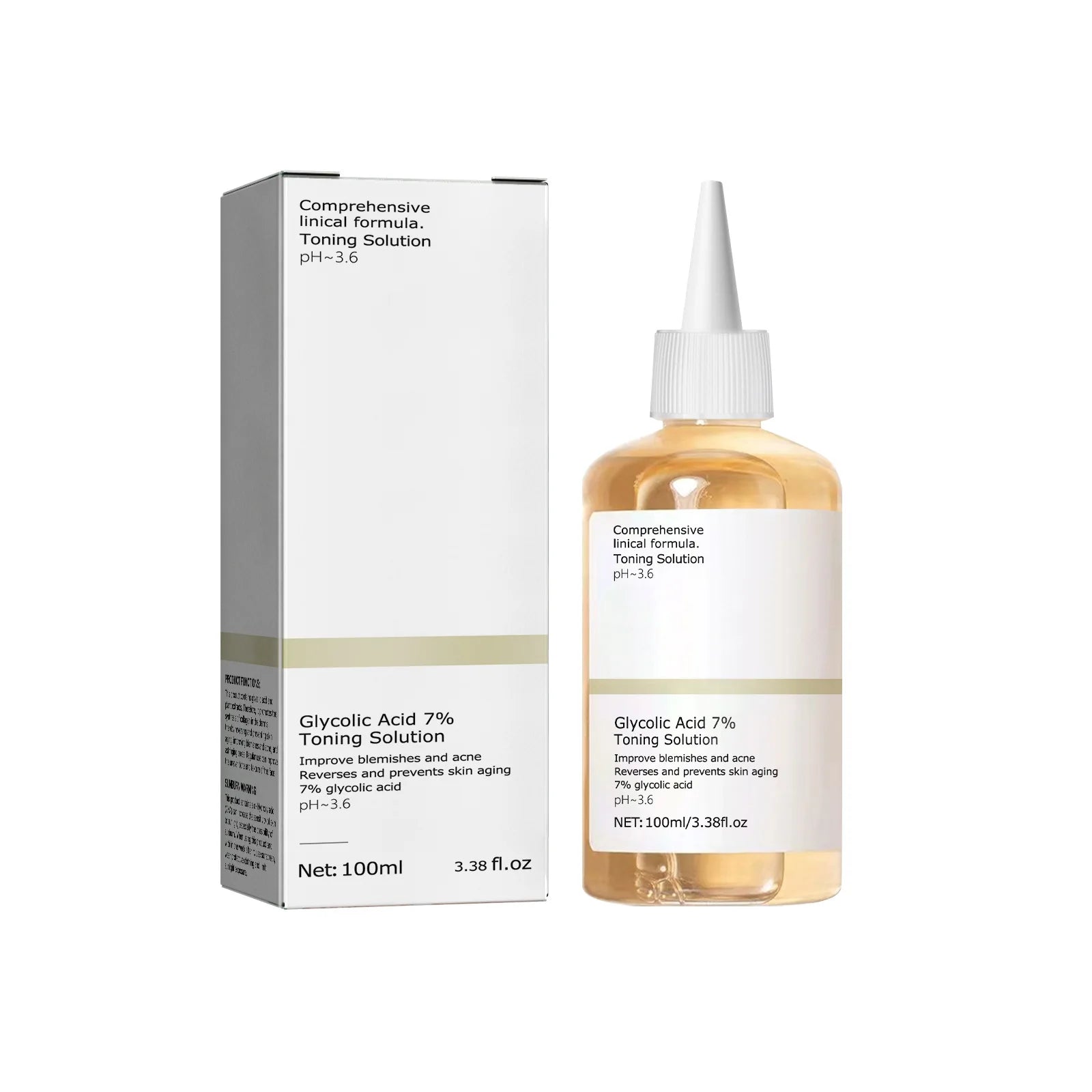 Glycolic Acid 7% Exfoliating Face Toner 100 ml