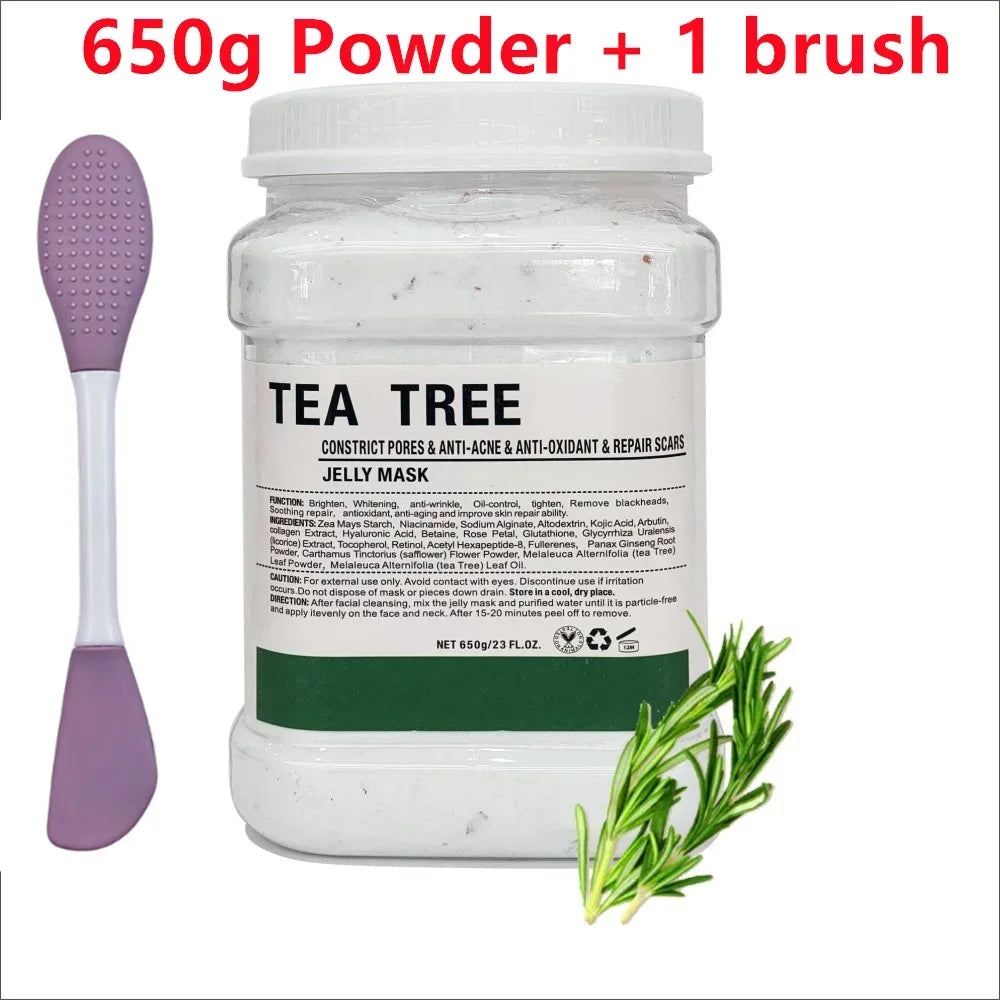 B- tea tree Color Chamomile Hyaluronic Acid Jelly Face Mask Powder 650g