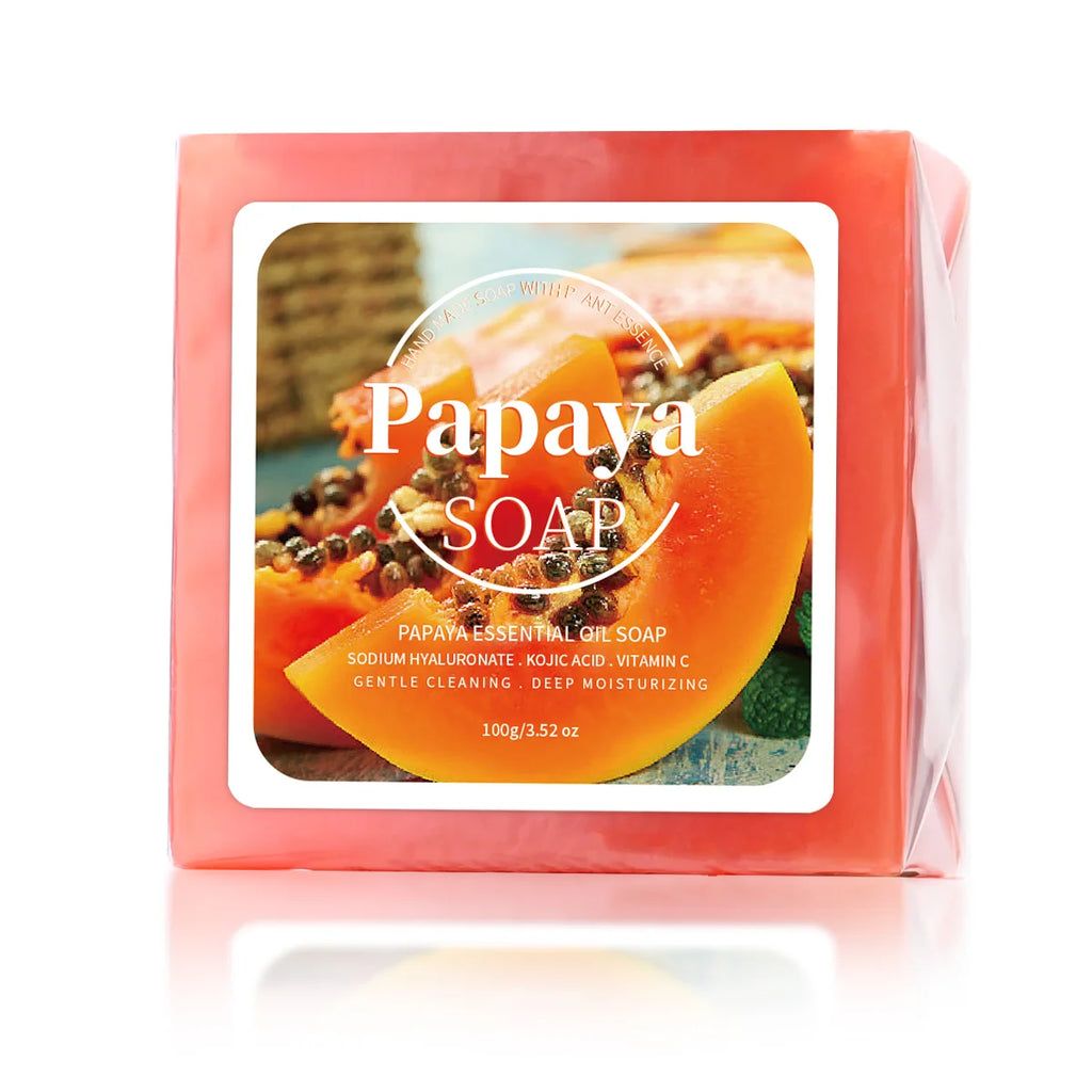 Papaya Extract Handmade Soap – Hydrating Deep Cleanse