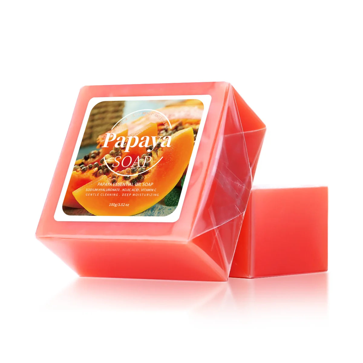 Papaya Extract Handmade Soap – Hydrating Deep Cleanse