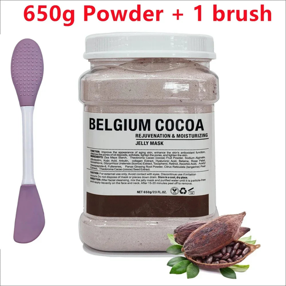 B- cocoa Color Chamomile Hyaluronic Acid Jelly Face Mask Powder 650g