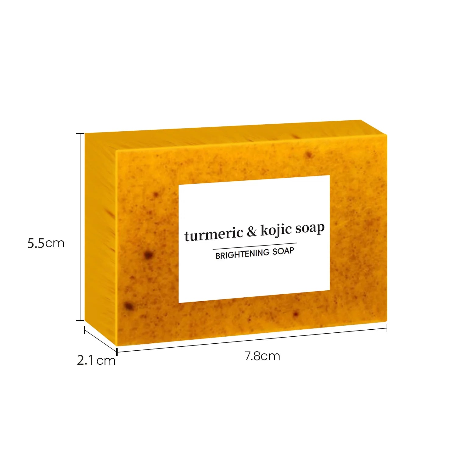 2 Smell Turmeric Lemon Kojic Acid Handmade Soap Bar 100 g