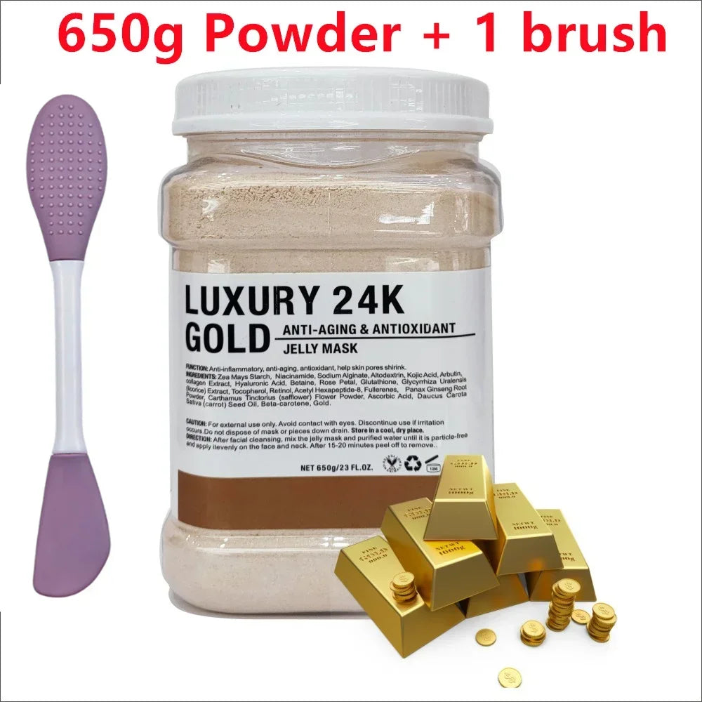 B- Gold Color Chamomile Hyaluronic Acid Jelly Face Mask Powder 650g