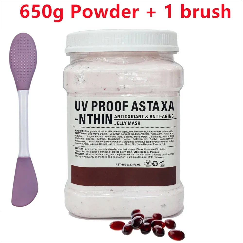 B- astaxanthin Color Chamomile Hyaluronic Acid Jelly Face Mask Powder 650g