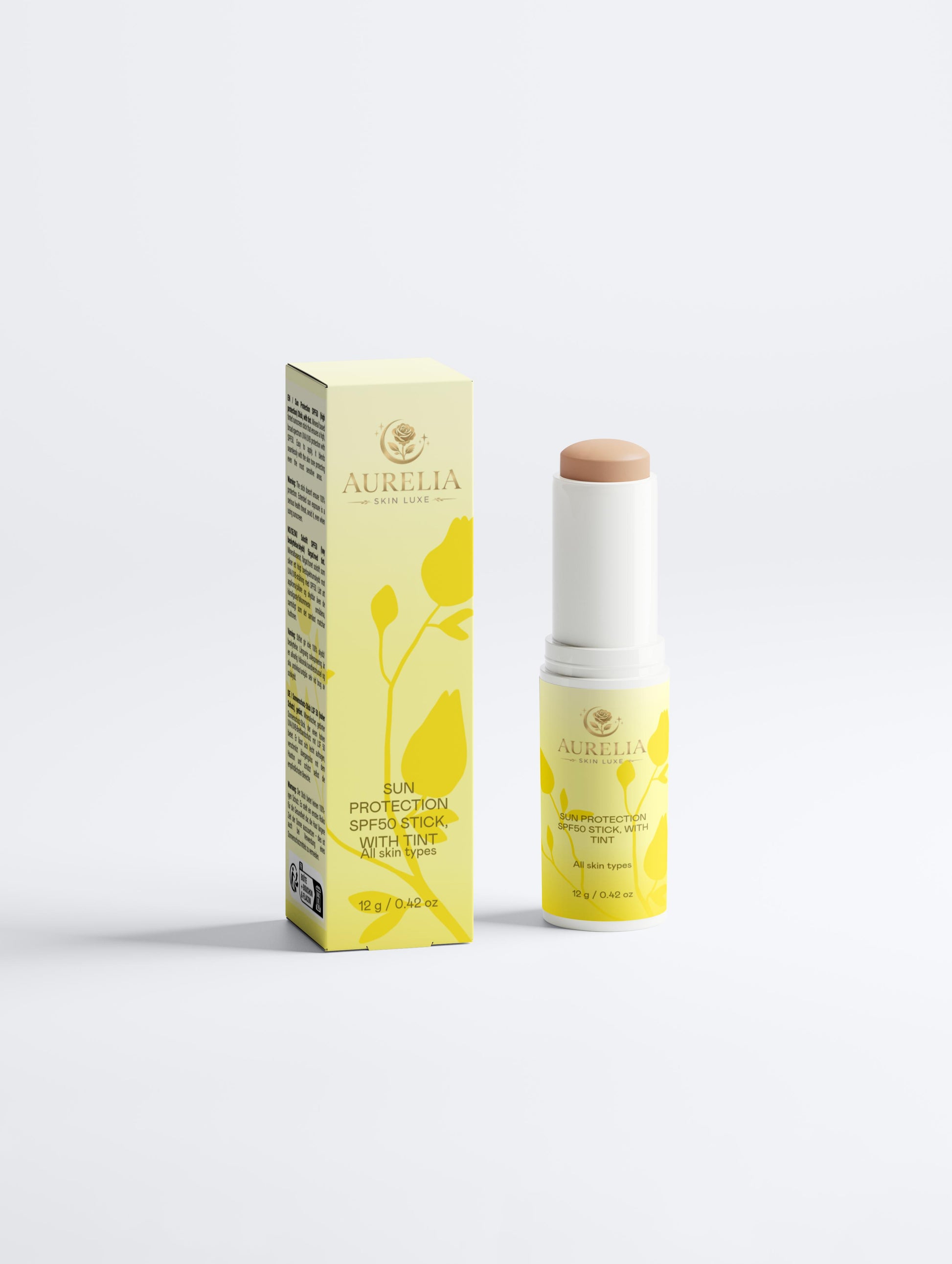 Sun Protection SPF50 Stick, with tint - Aurelia Skin Luxe