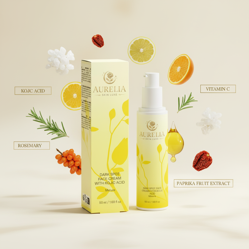 Dark Spot Cream – Box & Bottle Hero