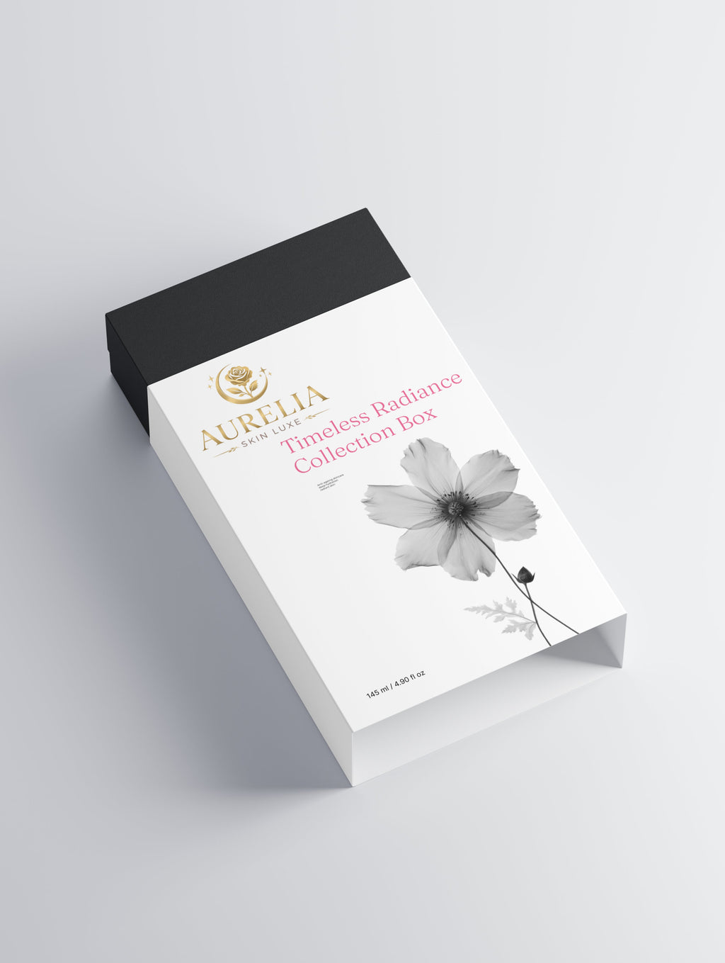 Aurelia Timeless Radiance Collection Box on a light gray background