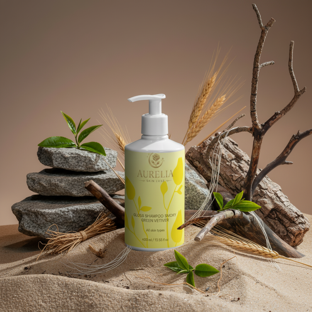 Gloss Shampoo Vetiver – Stone & Sand