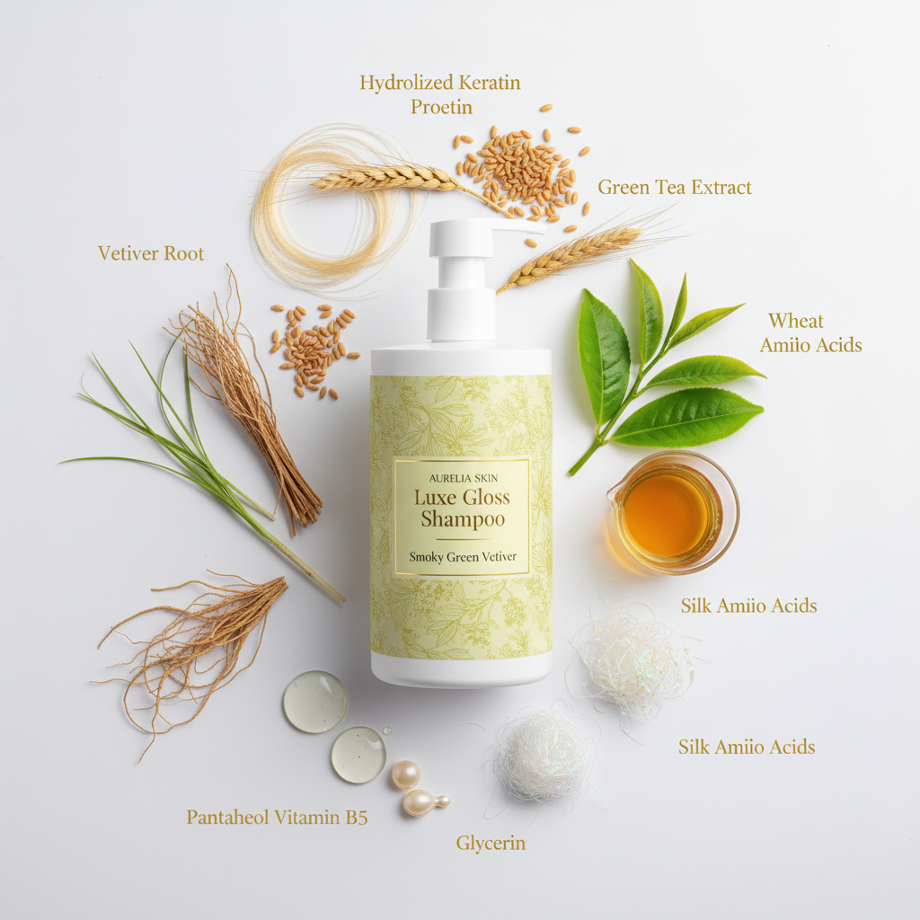 Gloss Shampoo Vetiver – White Studio