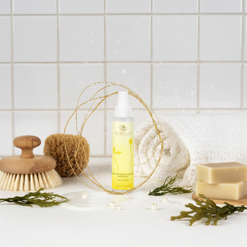 Keratin Hair Mist – Bathroom Lifestyle Hero