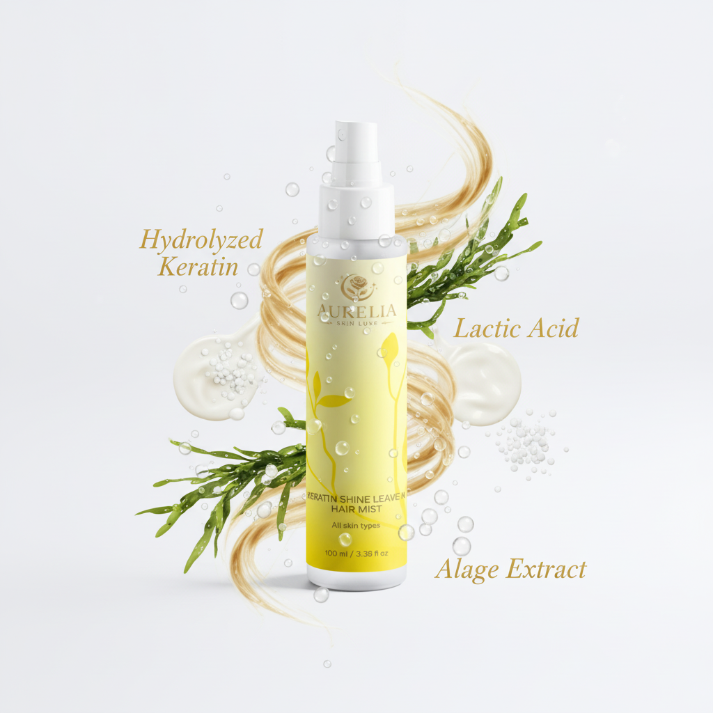 Keratin Hair Mist – Floating Ingredients