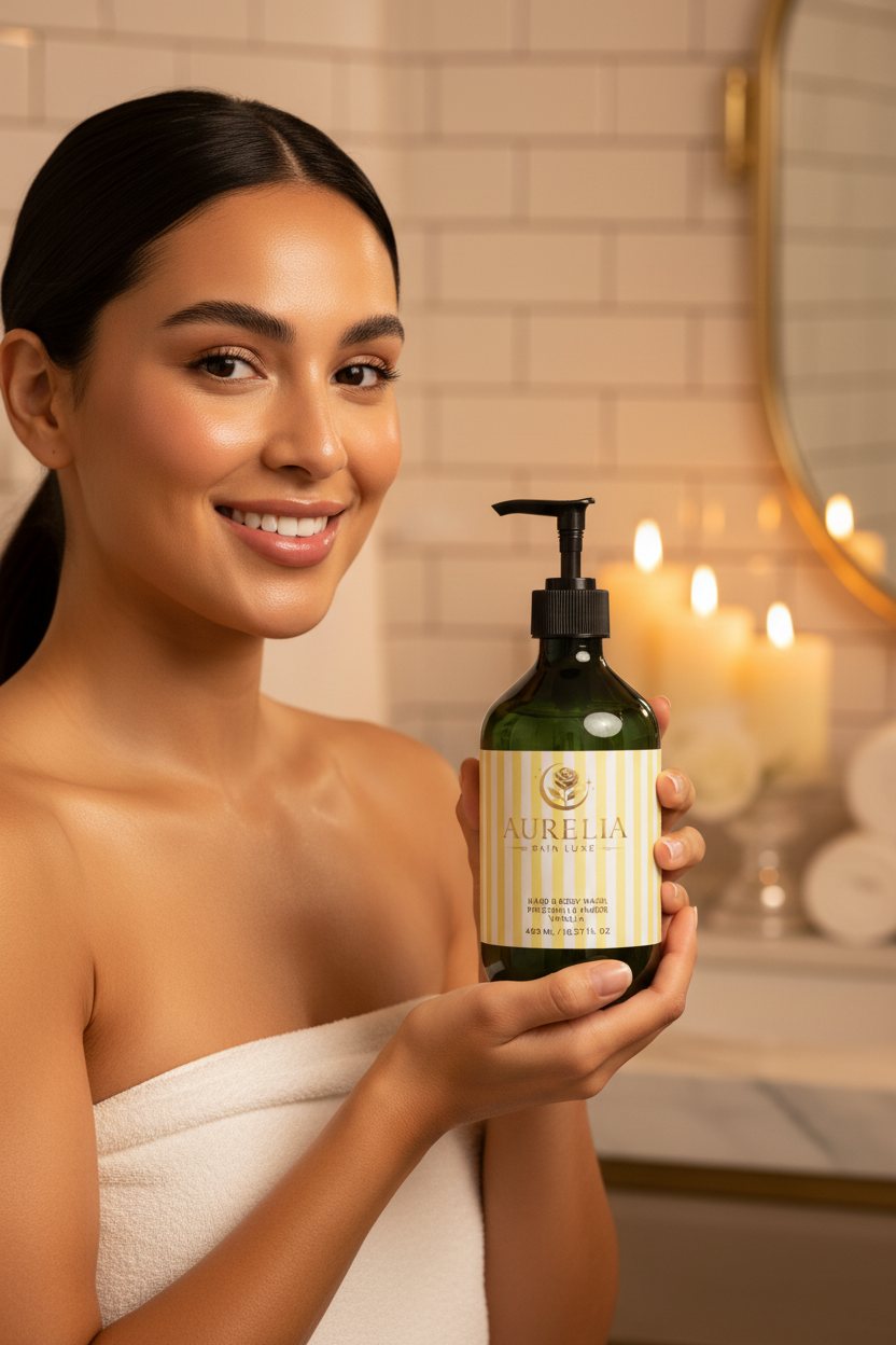 Latina woman – correct bottle