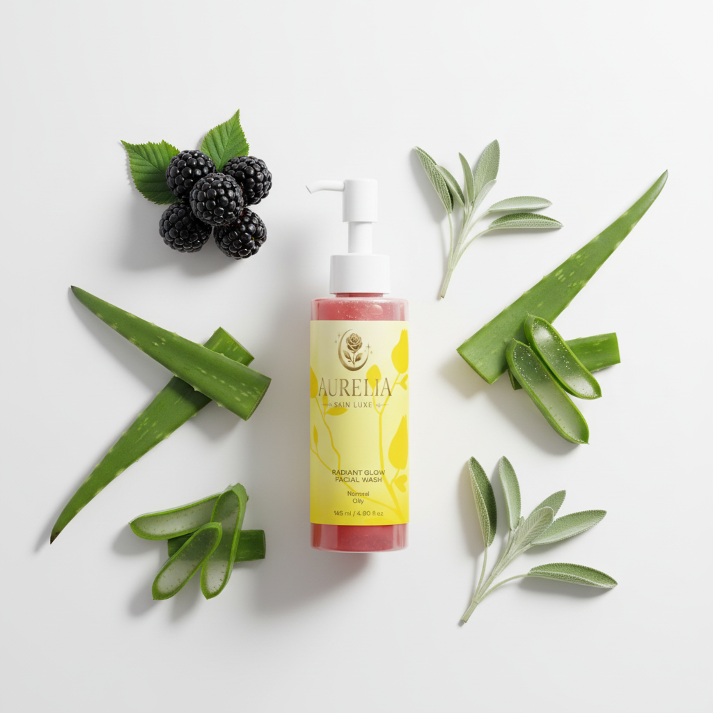 Radiant Glow Facial Wash - Aurelia Skin Luxe