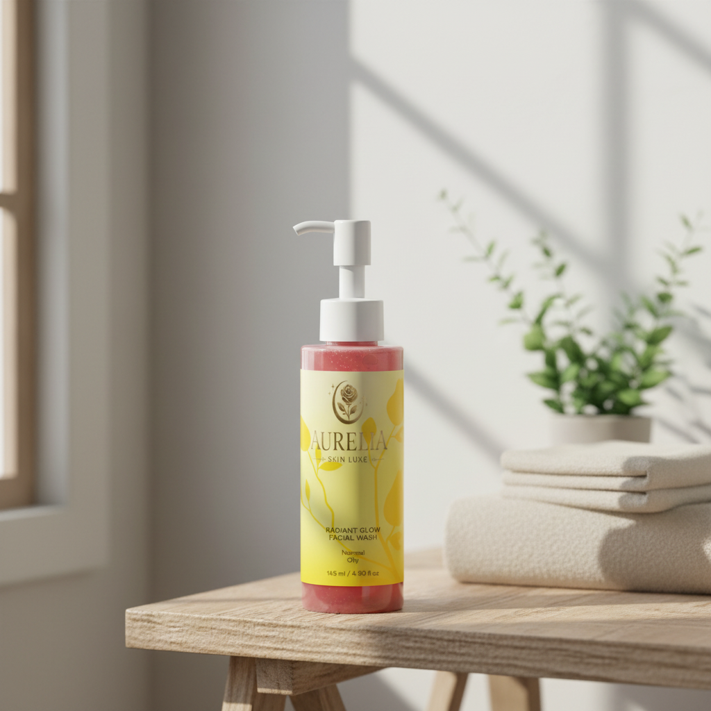 Radiant Glow Facial Wash - Aurelia Skin Luxe