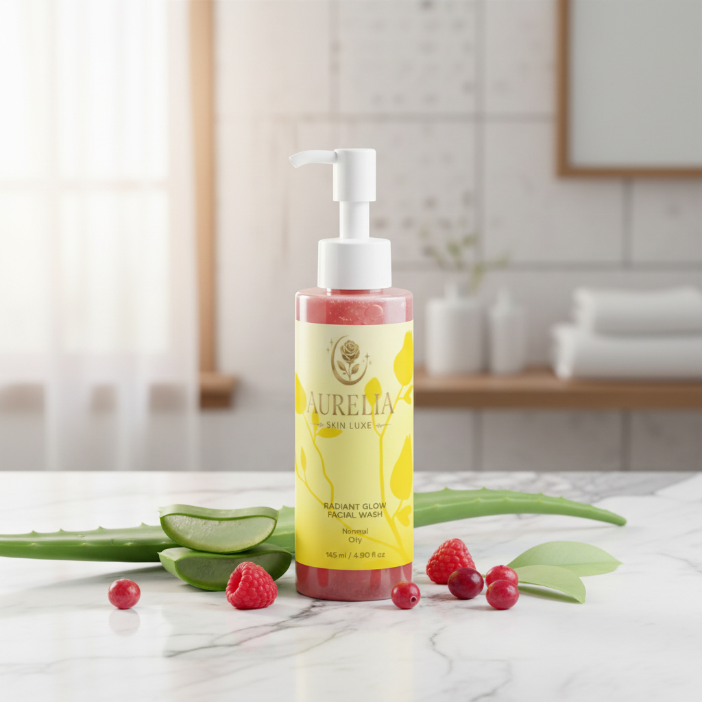 Radiant Glow Facial Wash - Aurelia Skin Luxe