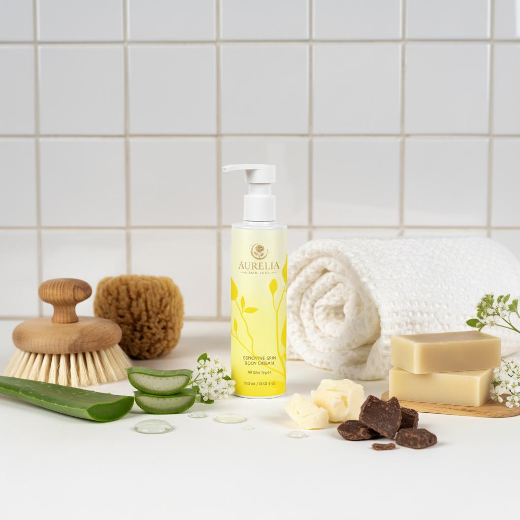 Sensitive Body Cream – Bathroom Tile