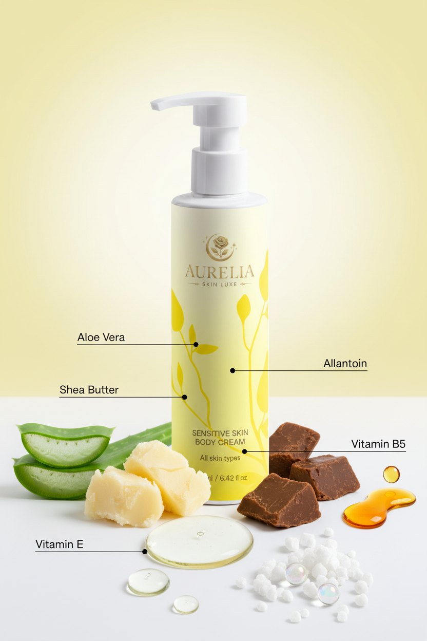 Sensitive Body Cream – Portrait Spotlight