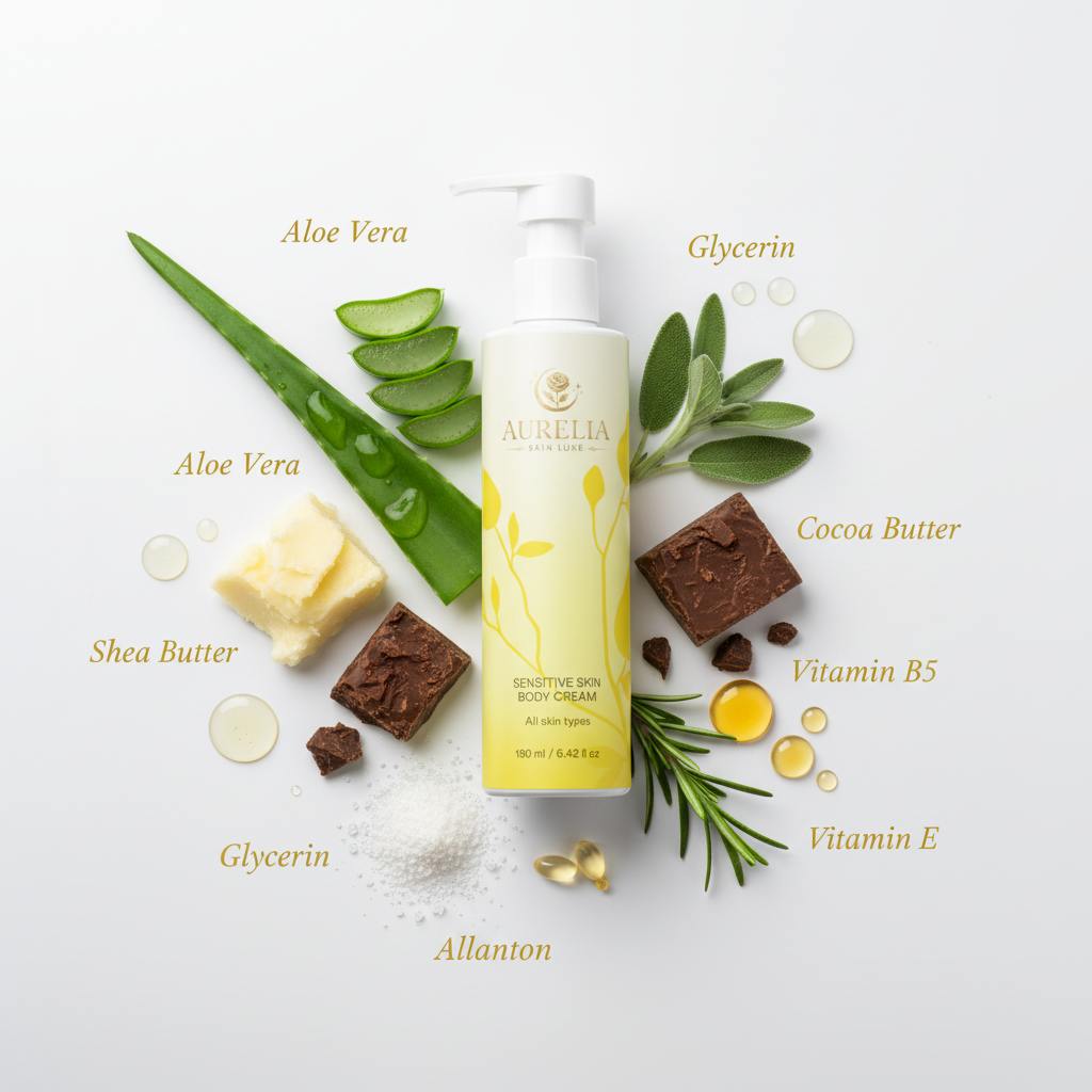 Sensitive Body Cream – White Studio