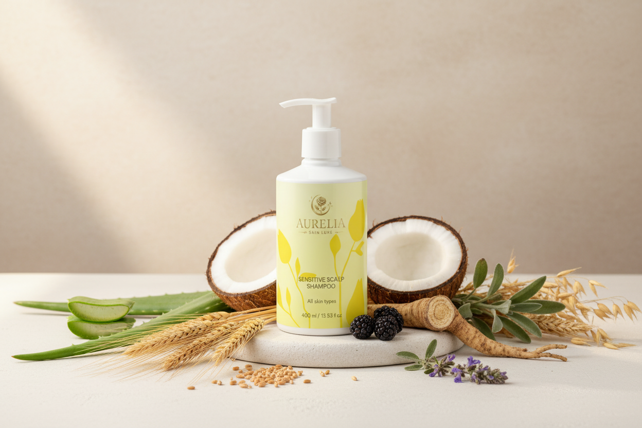 Sensitive Scalp Shampoo – Lifestyle Landscape