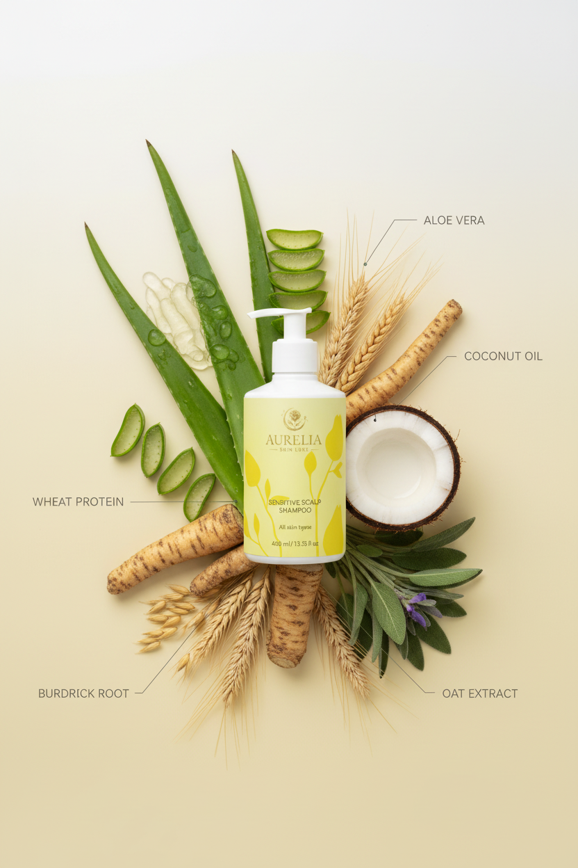 Sensitive Scalp Shampoo – Portrait Ingredient Spotlight